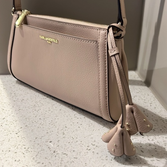 Karl Lagerfeld Paris - Avery Crossbody - Off-White - One Size - Picture 9 of 10